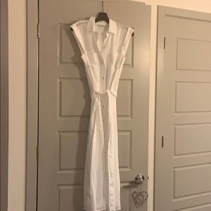 Long white beautiful dress!